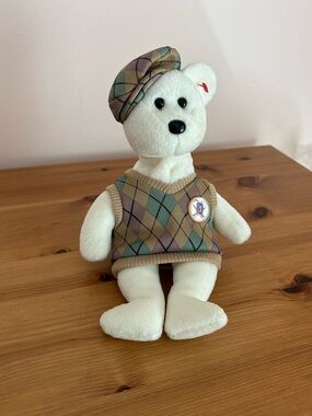 Ty Beanie Baby “Tour Teddy” the PGA Golf Bear